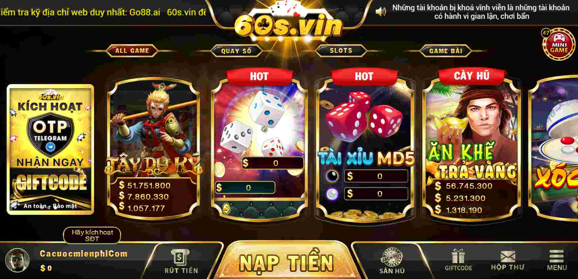 Giới thiệu Cổng trò chơi thẻ bài Onbet88 - Onbet88