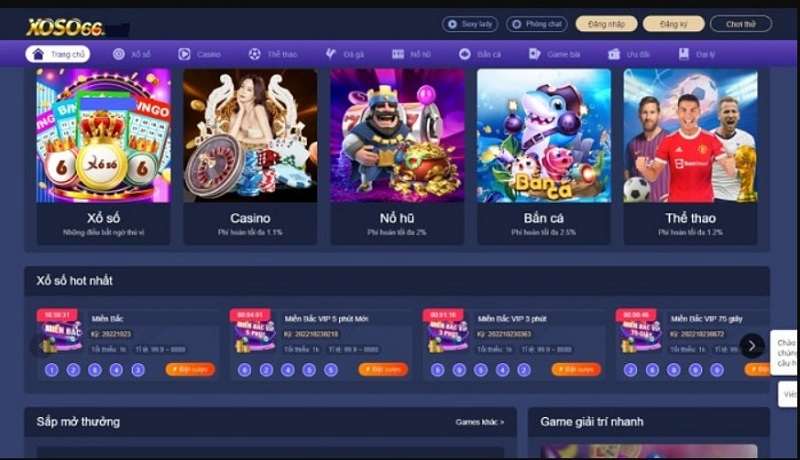 Hệ thống trò chơi cấp 2Q phổ biến nhất - 2Q
